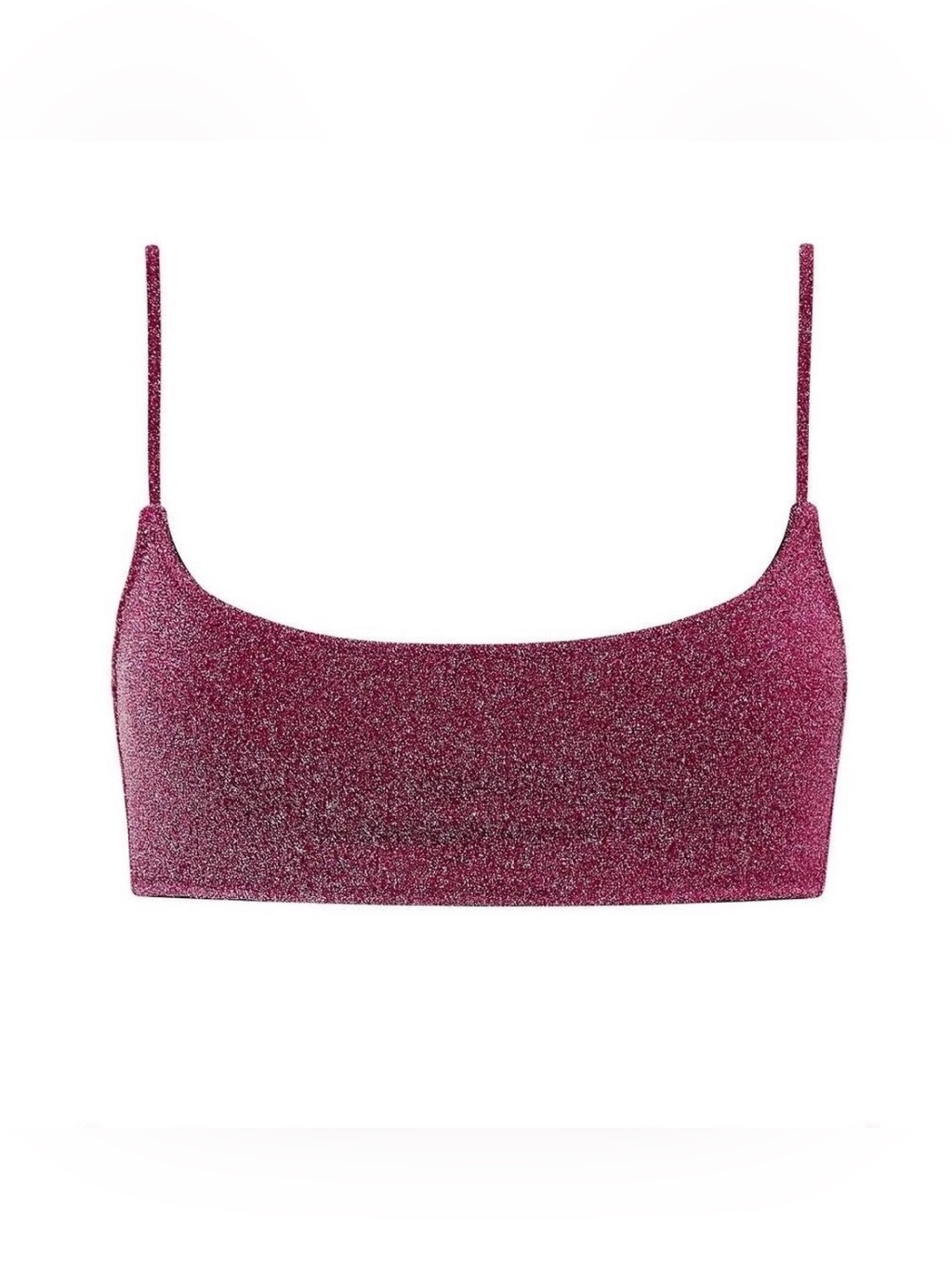 Triangl Mica Grape Sparkle Top - Xs